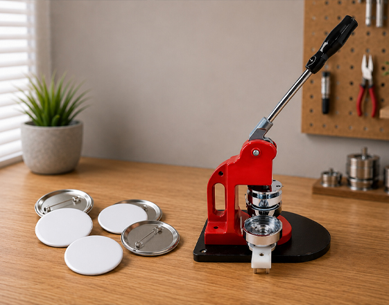 BGT-Badge Machine & Fridge Magnet Machine Plastic Body Badge Machine S img