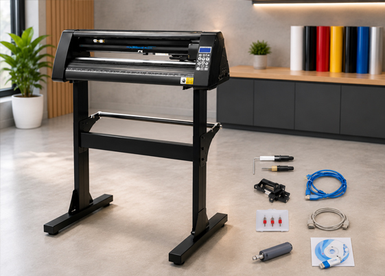 BGT-Cutting Plotter 2ft 4ft Sigcut Plotter 2ft Model 800SL banner