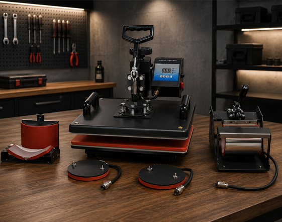 BGT-heat press 5in1 Combo Heat Press Machine S image