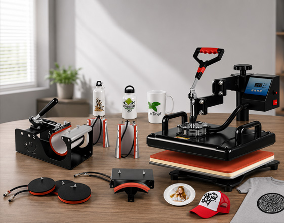 BGT-heat press 8in1 Heat press Combo S image