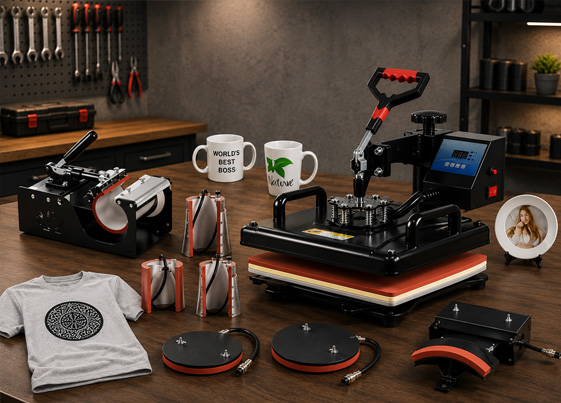 BGT-heat press 8in1 Heat press Combo banner image