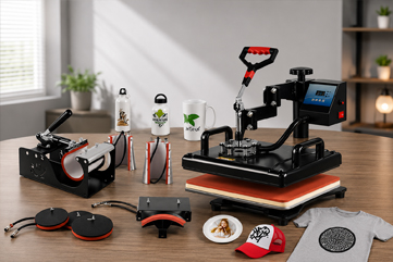 BGT-heat press 8in1 Heat press Combo img